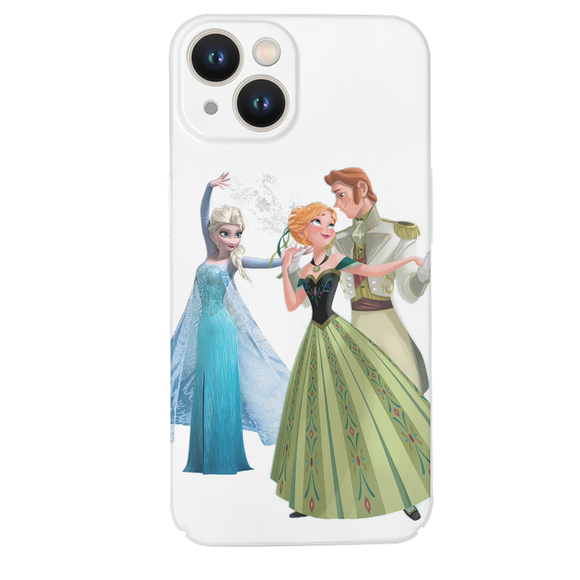（画像用） アナと雪の女王 アンナ エルサ Frozen Anna Elsa 【iPhone 14シリーズ対応】ハードケース